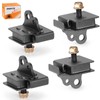 Bottom and Top Engine Mount Rubber Damper Kit Compatible with