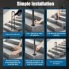 U-Shaped Stair Handrail,Hand Rails for Outdoor Steps,Stair Handrail, Indoor Stair