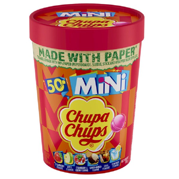 Chupa Chups Mini Lollipops 50 Pack