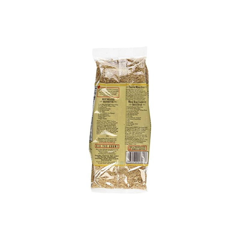 Bob's Red Mill Wheat Bran, 8-ounce (Pack of 4)