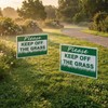 Juexica 2 Pcs 8 x 12 Inch Please Keep off