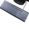 (2 Pack) Universal Clear Anti-Dust Keyboard Skin Protector Cover for