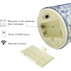 3 Pack Flameless LED Pillar Candles 11-Key Remote Timer Flickering