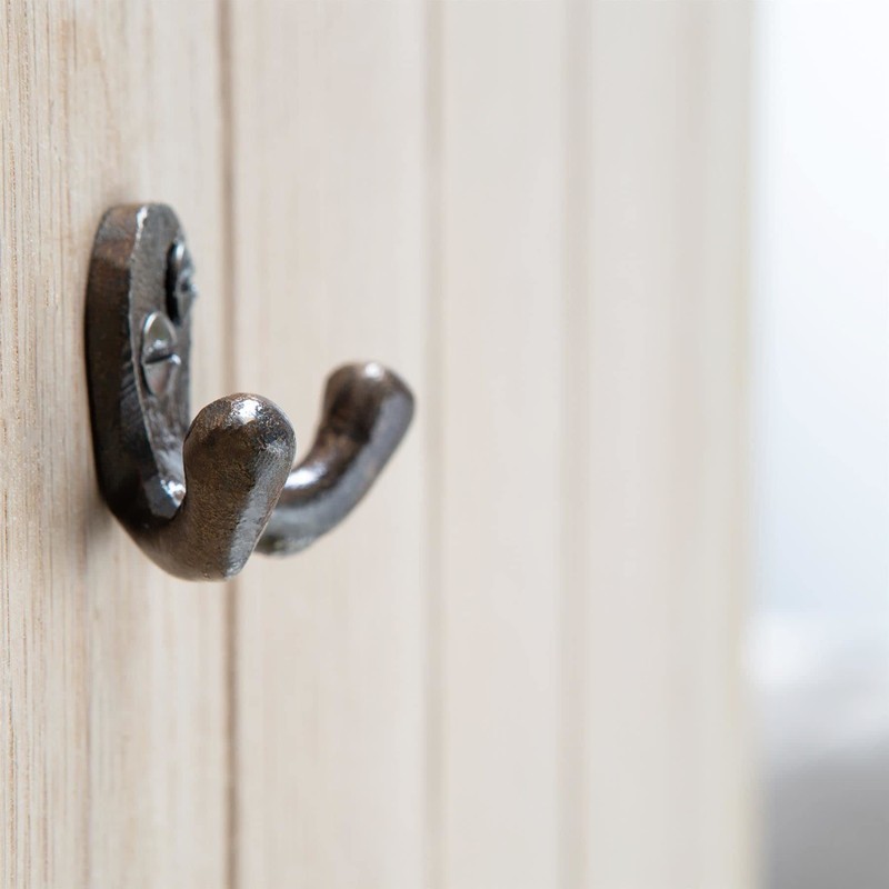 Hammer and Tongs - Double Coat Hook - W50mm x