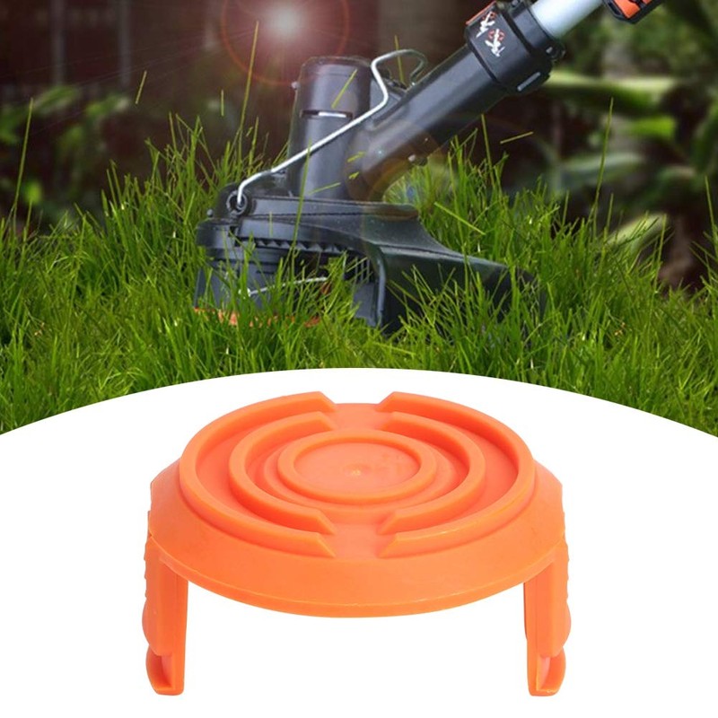 Wifehelper 5 Pieces Grass Trimmer Spool Cap Cover Replacement Fit