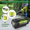 For RYOBI 40V 6.0Ah Battery For Ryobi 40 Volt Lithium
