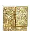 Dragon Carved Open Flame Butane Lighter (Item Will Come Without