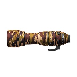 easyCover Neoprene Lens Oak Lens Protection Compatible with Sigma 150-600mm F5-6.3 DG DN OS Sports (Sony E) Brown camouflage