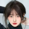 Domingco Natural Bangs Partial Wig SD-250313 (WFHGD16) Light Brown - ONEWFHGD16 / 도밍코 네추럴 앞머리 부분가발 SD-250313 (WFHGD16) 밝은갈색 - ONEWFHGD16