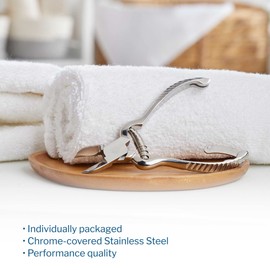 McKesson Nail Nipper - Professional Stainless Steel Pliers, Cuticle Trimmer for Nail Care - 5 1/2 in, 1 Count