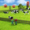 Farm Animals Figure Toys Set,AN8704 36PCS 1:87 Well Painted Model