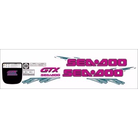 Sea-Doo SEADOO GTX 1996 Graphics / Decal / Sticker Kit
