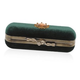 Baluue Portable Lipstick Case for Women Compact Lip Gloss Holder with Unique Patterns Stylish Organizer for Travel Hiking and Parties Purse Essential