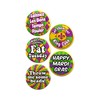 5 Pack - Happy Mardi Gras Tuesday Pack - Pinback