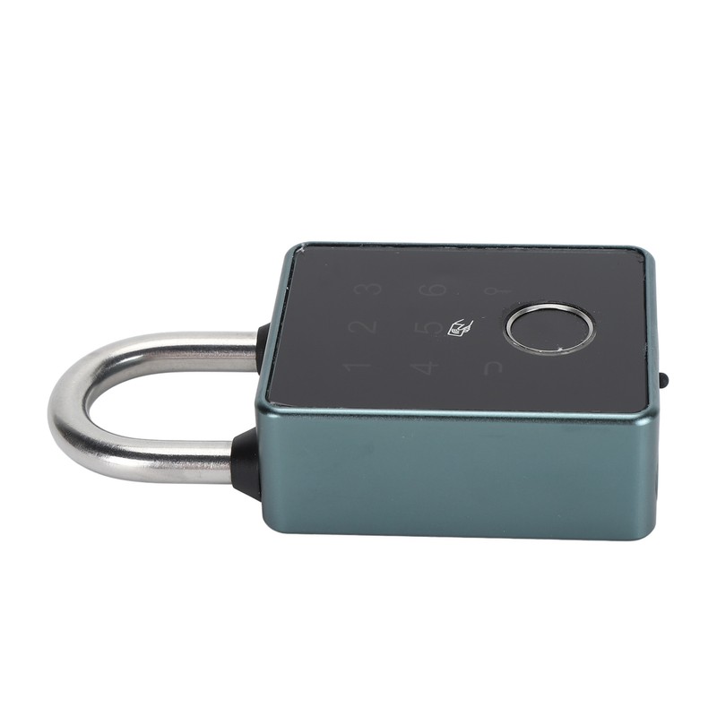 Smart Fingerprint Password Padlock Card APP Key Access Theft Proof