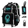 Boy Backpack Travel Bag Anime Backpack Luminous Pattern Travel Laptop