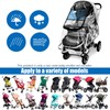 Stroller Rain Cover,Universal Stroller Accessory,Waterproof, Windproof Protection,Protect from Dust Snow,Baby