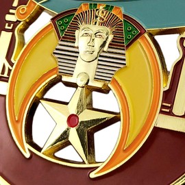 Shriner Masonic Car Emblem Mason Auto Decal