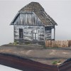 Perfeclan 1/35 Wooden European Diorama Battlefield Ruins Building Scenes Kit