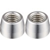 POSH FAITH 031077-71 Motorcycle Supplies, M8 Aluminum Nut, 2 Pieces