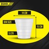 Zuvo Plastic Paper Bin 5L - Shatter-Proof Waste Basket for