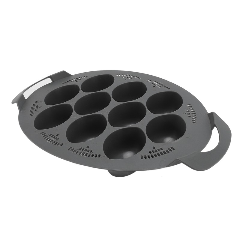 10 Holes Egg Poacher Insert Easy Release Portable Multifunctional Egg