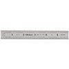 Mitutoyo 182-101, Steel Rule, 6" (4R), (1/8, 1/16, 1/32, 1/64"),