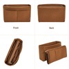 Vercord Felt Organizer Insert For Purse Handbag Tote Bag In