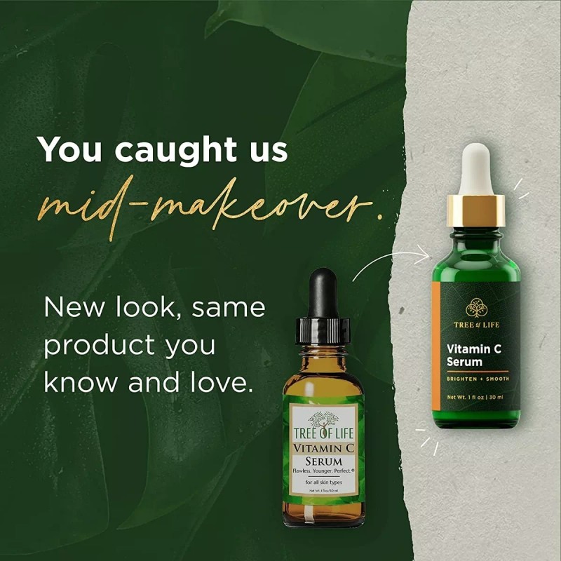 Tree Of Life-pack-sérum De Vitamina C-retinol-ácido Hialurón