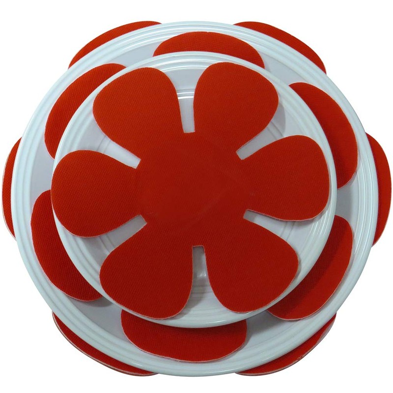 Evelots Pot/Pan Scratch Protector-Soft Felt-Ceramic/Glass/Cookware-3 Sizes-S/12