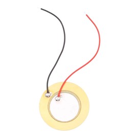 Tiardey 20PCS 27mm Piezo Disc Element Sensor with Leads Mic Drum Trigger Acoustic Pickup for Guitar