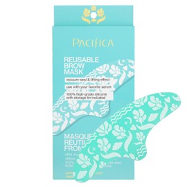 Pacifica Reusable Brow Mask – 100% Silicone Forehead Wrinkle Patch for Brow Lift, Reusable Anti-Wrinkle Pad Smooths Frown Lines, Vegan, Fragrance-Free, Vegan & Cruelty-Free, 1 Piece