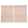 Wowlife 5Pcs Bra Extenders 4 Hooks 3 Rows Elastic Bra