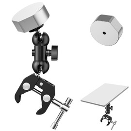 Starlink Mini Mount for RV/Yacht/Camper/guardrails/RV Ladder Roof, 360° Adjustable Clamp Starlink Mini Accessories Compatible with Original Pipe Adapter