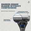 Jeremy's Razors for Men: Precision 5 Blade Razor - Stainless