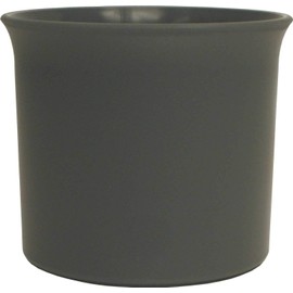 happy-nature Set4 Hydro Flower Pot Atlas 13/12 Anthracite Diameter 15.5 cm Height 13.0 cm + Expanded Clay + Water Indicator + Culture Pot Diameter 15.5 cm Height 13.0 cm