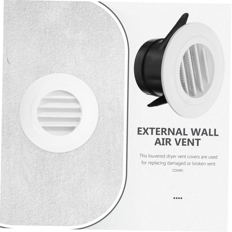 Operitacx Venetian Wall Vents Interior Walls Round Mesh Shape Register