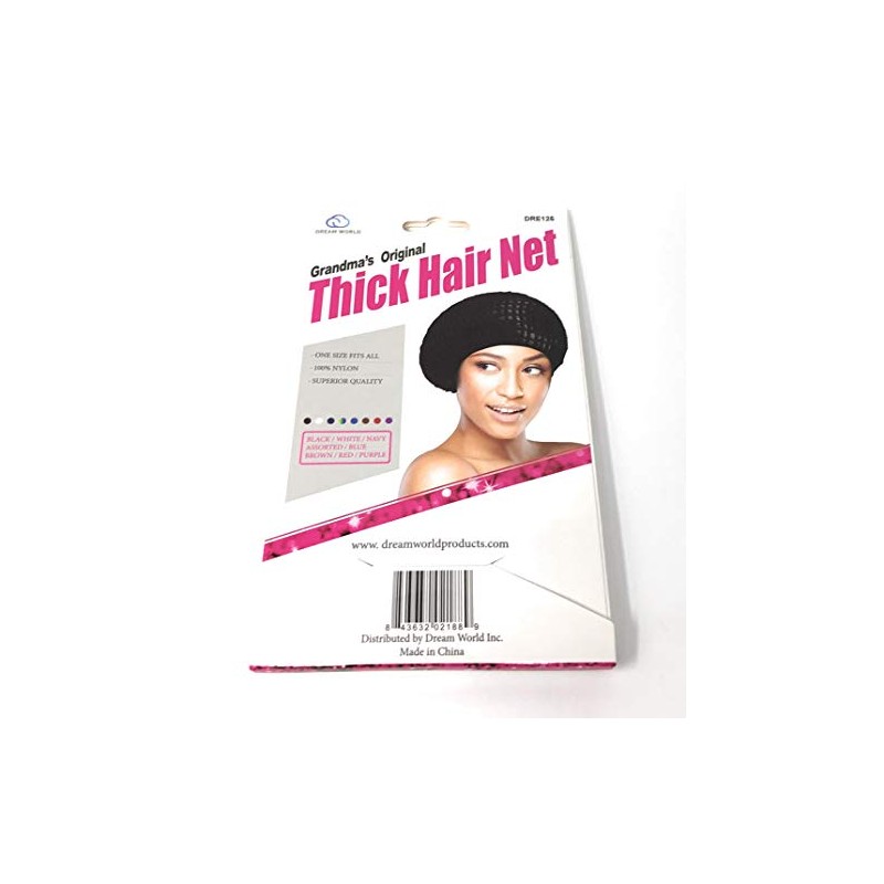 Dream Women-thick Hair Net Grandma (Pack of 2)