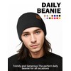 Black and Yellow Beanie Hats for Men Women, Warm Winter