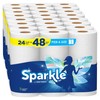 Sparkle Pick-A-Size Paper Towels, 24 Double Rolls (2,640 Sheets Total)