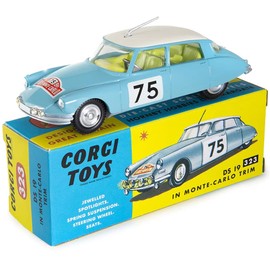 Corgi Model Club 323 - DS 19 Rally Car in Monte-Carlo Trim
