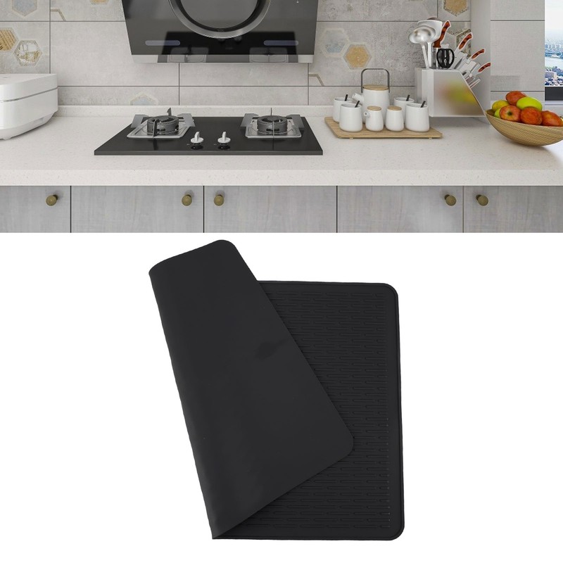 Dish Drying Mat Silicone Non Slip Heat Resistant Hot Pot