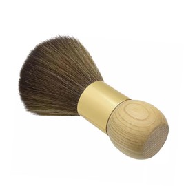 Mikinona Hair Shower Hair Cutting Brush Barber Tool Brush Wooden Handle Hair Cleaning Salon Styling Brush