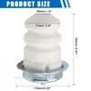 Stop Buffer Rubber Bearings 2 Pieces Spring Plate Stop Buffer