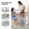 Collive Boho Anti Fatigue Kitchen Mats Sets 2 Piece Non