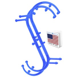 Body Back Buddy Classic USA Made Handheld Full Body Massage Cane Pressure & Trigger Point Massage Tool for Deep Tissue Pain Relief - Dual Massage Hooks for Back, Shoulder, Neck. Manual Back Massager
