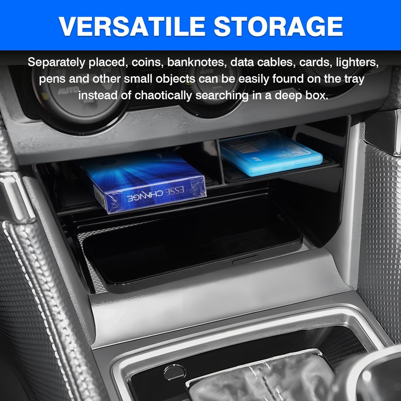 Autorder Center Console Organizer for Subaru Forester 2019-2024 Without Wireless