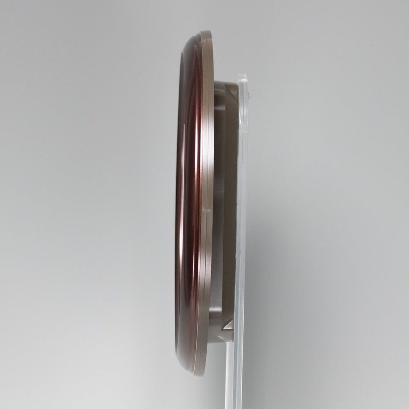 Seiko Clock Clock Radio Analog Brown Metallic KX234B