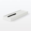 MUJI 02553098 Polypropylene File Box Lid with Casters, White Gray,