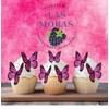 Mariposas comestibles para decorar pasteles cupcakes y reposteria de distintos